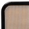 Baxton Studio Elston Mid-Century Charcoal Finished Wood and Synthetic Rattan Platform Bed-Queen 193-11487-ZORO - alternate 8